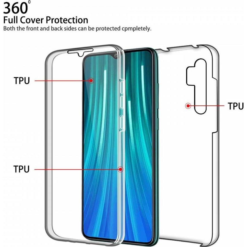 Thumbnail - Screenguard 360° Screen & Body Protector Xiaomi Mi Note 10 Hülle mit Folie (Xiaomi Mi Note 10), Smartphone Hülle, Transp...