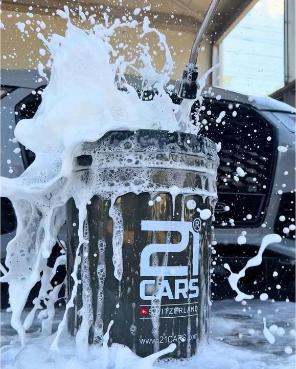 Produktbild 21cars Wascheimer mit Deckel 1600 ml