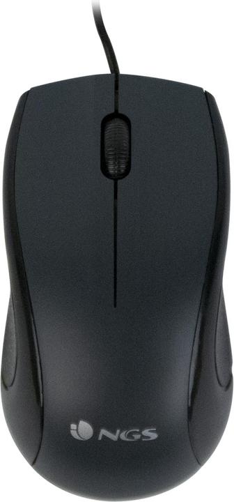 Actual product image NGS Black Mist Mouse Right USB Type-A Optical 800 DPI (Cable)