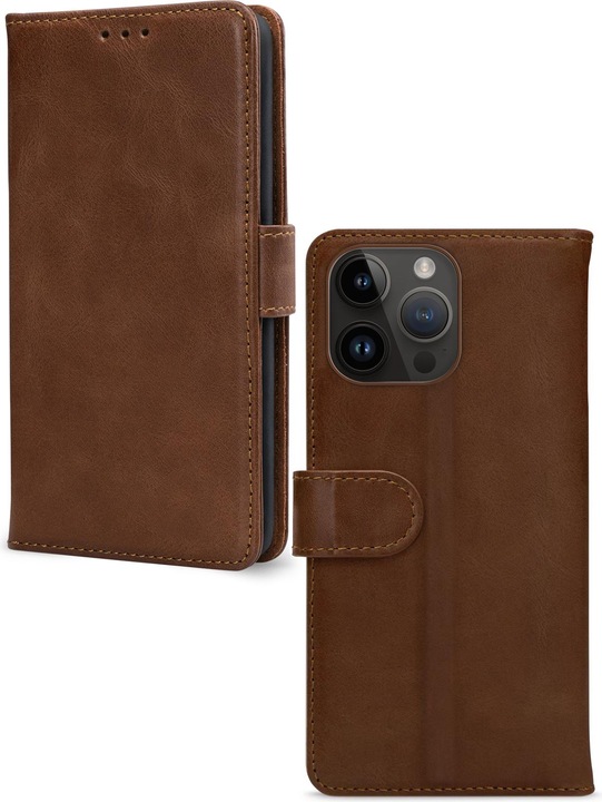 Produktbild Mobilize Portemonnaie aus Leder (Apple iPhone 14 Pro Max)