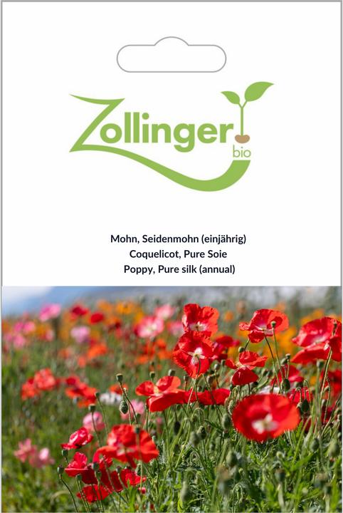Produktbild Zollinger Bio Mohn, Seidenmohn (einjährig) (Keimlinge)