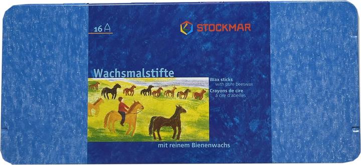 Produktbild Stockmar Wachsmalstift (Mehrfarbig, 16 x)