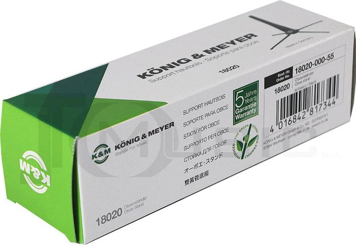 Image du produit K&M Support pour hautbois 18020