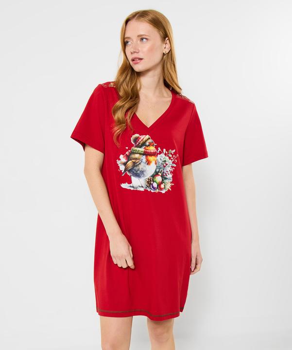 Produktbild Joe Browns Festive Robin Jersey Nightie (M)