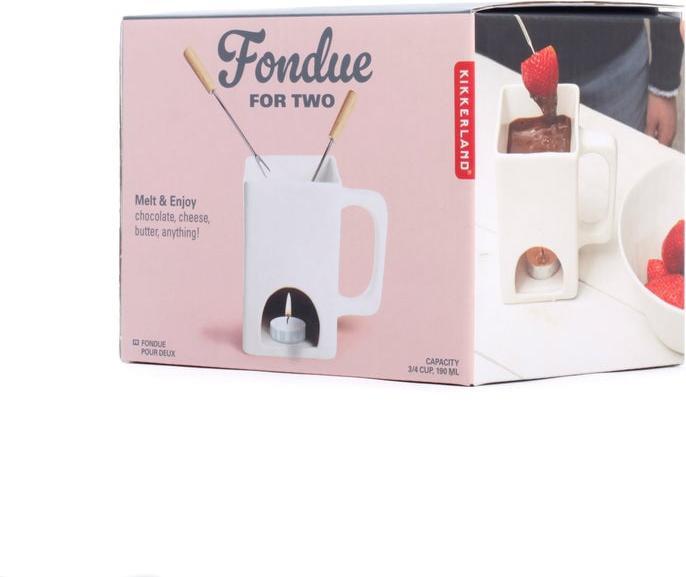 Image du produit Kikkerland Fondue For Two (Fondue au chocolat)