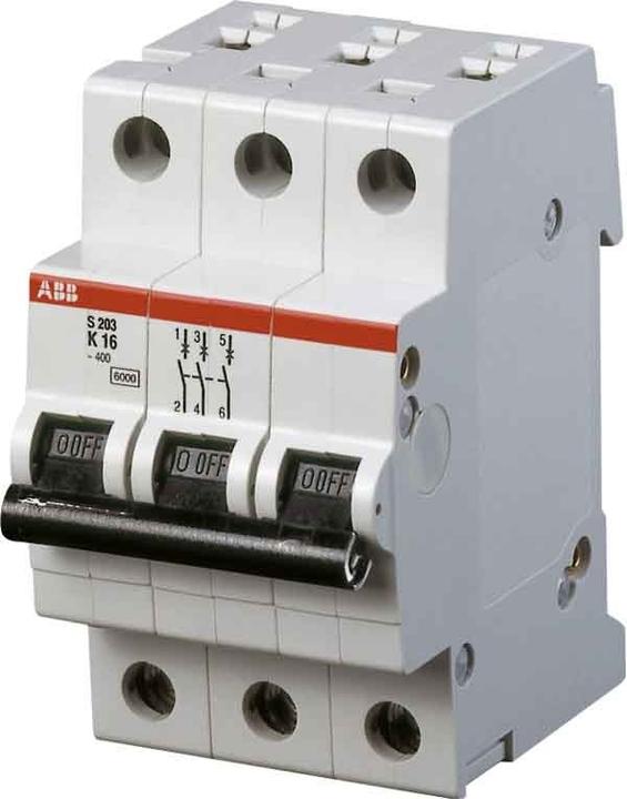 ABB S203-K2 Sicherungsautomat System compact 3-polig