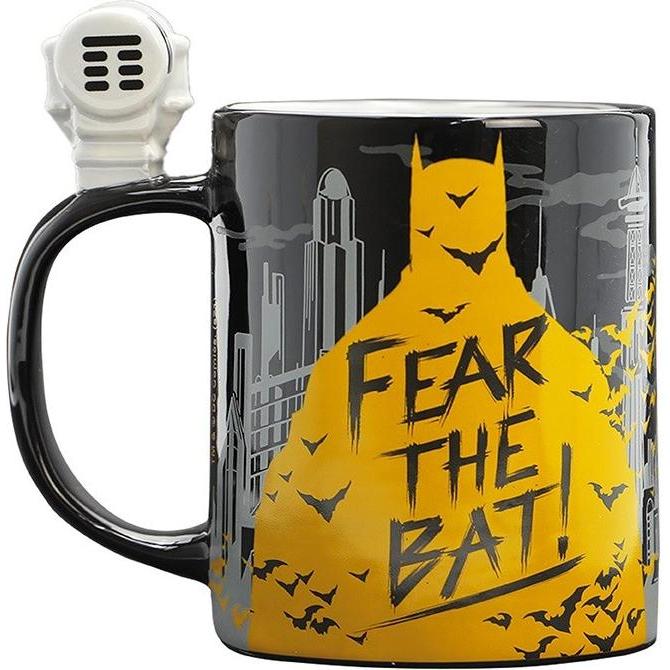 Thumbnail - ABYstyle, Tasse, DC Comics Tazza 3D 460ml: Bat-Signal & Batman (460 ml)