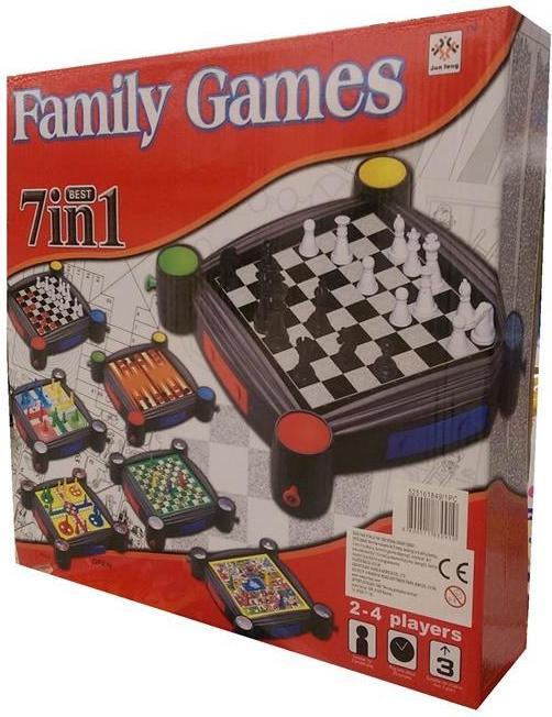 No Name Jeu De Table 7 En 1 (Multilingue)