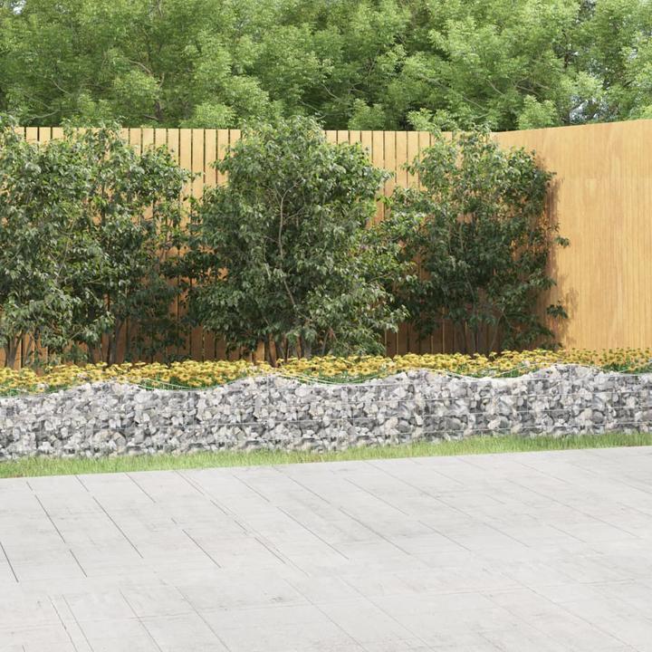 Immagine prodotto vidaXL Gabionen-Hochbeet mit Hochbogen Verzinktes Eisen