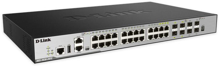 Produktbild D-Link 28-PORT LAYER 3 GB STACK SWITC (20 Ports)