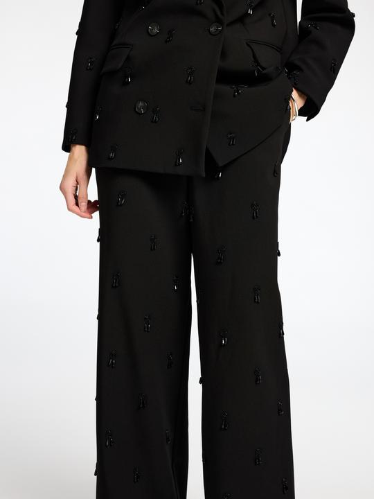 Produktbild Selected Femme Verzierte Hose mit weitem Bein (34)
