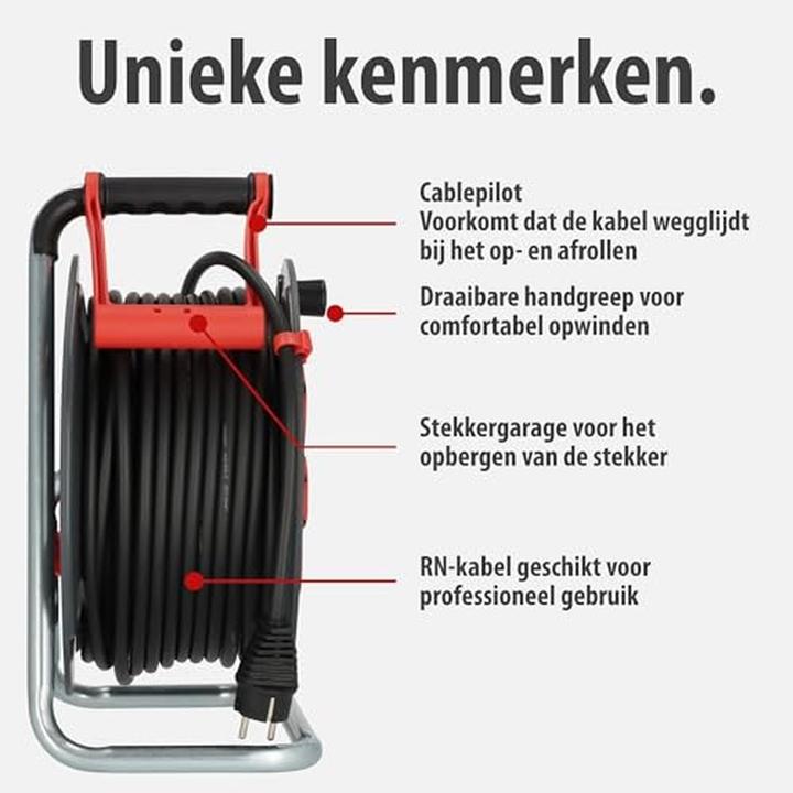 Productafbeelding Brennenstuhl Kabeltrommel 300 KU 4100 (40 m, 1.50 mm²)