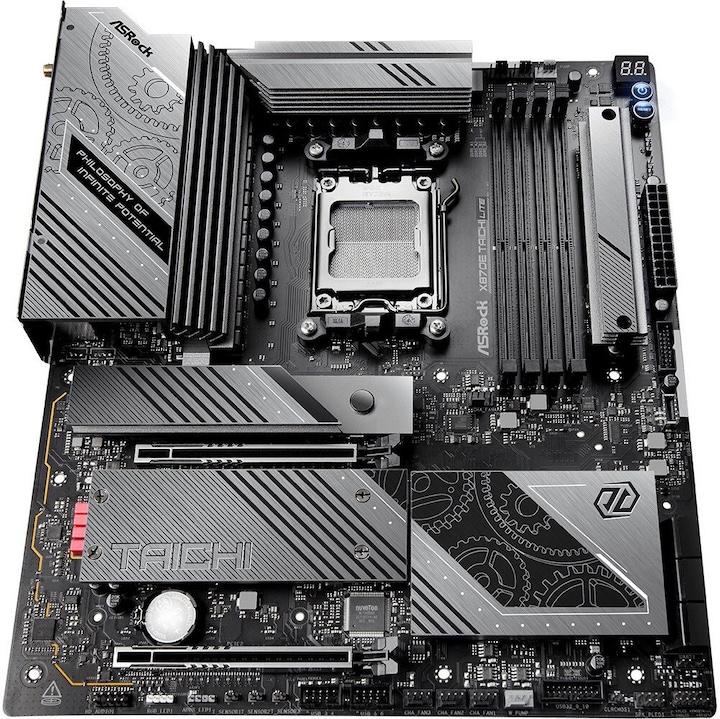 Image du produit AsRock X870E Taichi Lite AM5 (AM5, AMD X870E, E-ATX)
