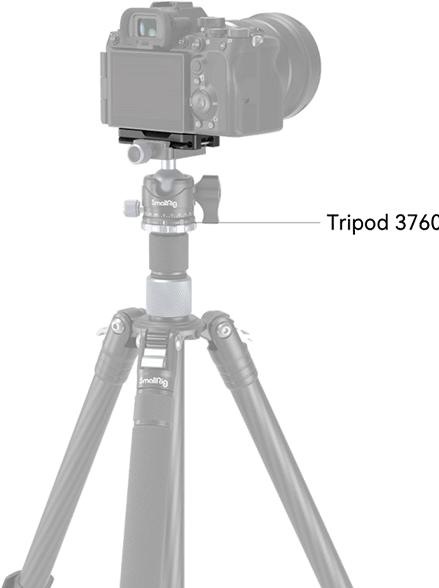 Produktbild SmallRig MD4150 Quick Release Mount Plate for AirTag (Stativ Schnellwechselplatte)