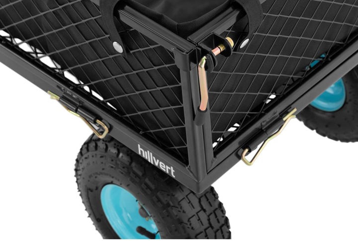 Produktbild Hillvert Bollerwagen faltbar Handwagen Gerätewagen Transportwagen 300 kg Gartenwagen