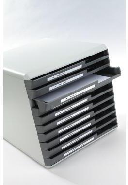 Produktbild Dymo 1x10 D1 Schriftband 9mmx7m auf (0.90 cm, Weiss)