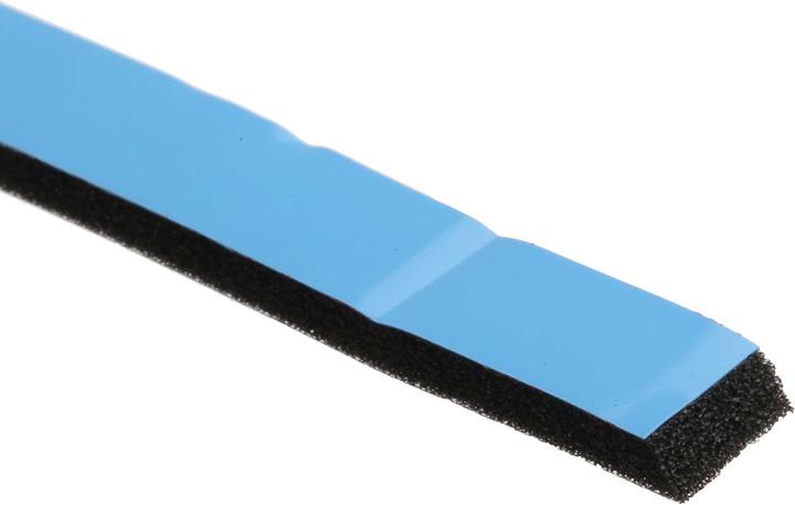 RS PRO Ruban adhésif double face en mousse, noir, épaisseur 3.2mm, 9mm x 31m (9 mm)