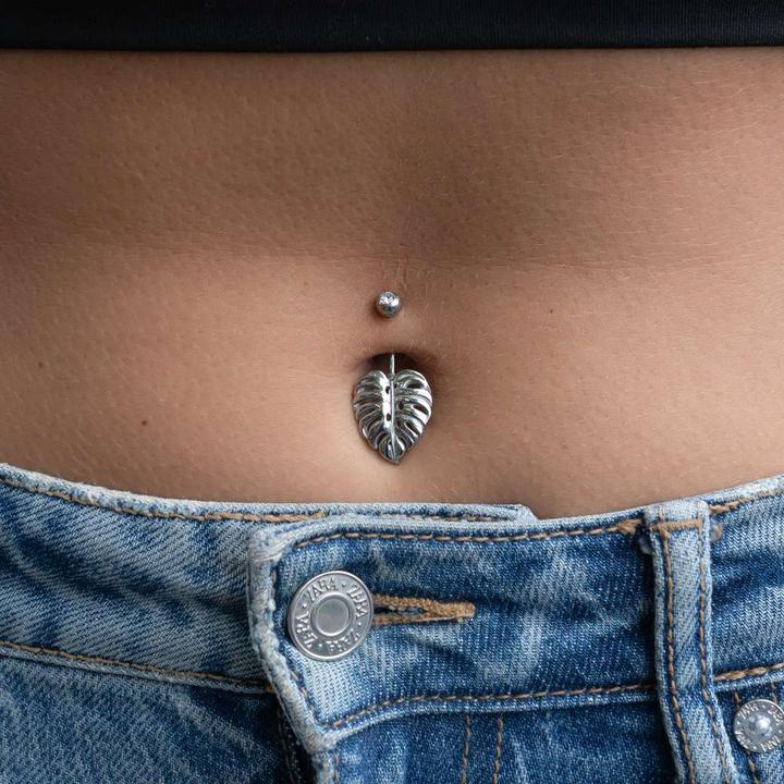 Image du produit Bijouteria Piercing nombril (Cristallin, Acier chirurgical 316L)