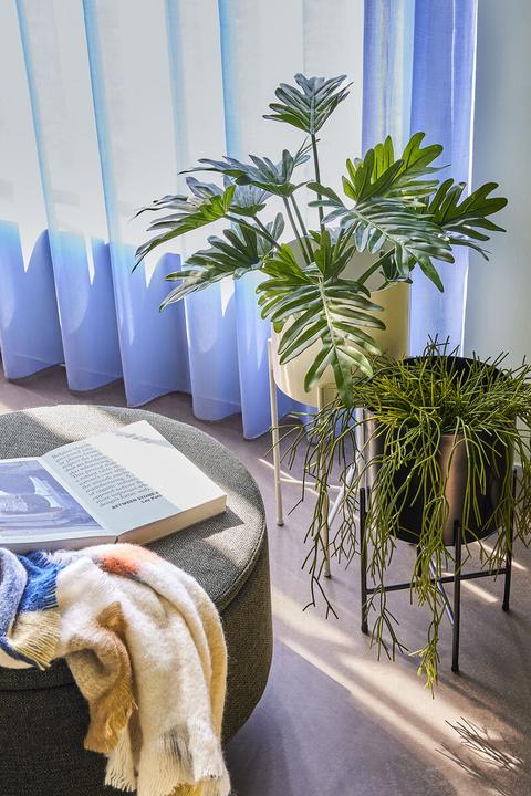 Image du produit Hübsch Contain Pouffe Large Vert