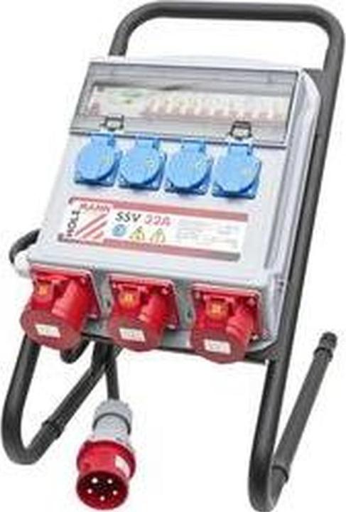 Actual product image Holzmann CEE power distributor SSV32A 400 V 32 A