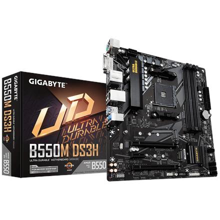 Actual product image Gigabyte B550M DS3H (AM4, AMD B550, mATX)