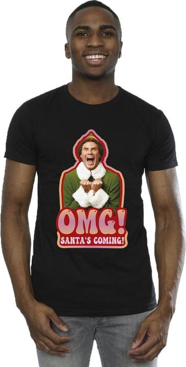 Immagine prodotto Elf Santa's Coming Maglietta Uomo (4XL)