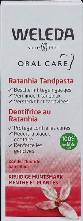 Productafbeelding Weleda Ratanhia tandpasta (75 ml)