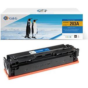 G&G, Toner, kompatibel Toner mit HP CF540A, NT-PH203BK, HP 203A, black, 1400S
