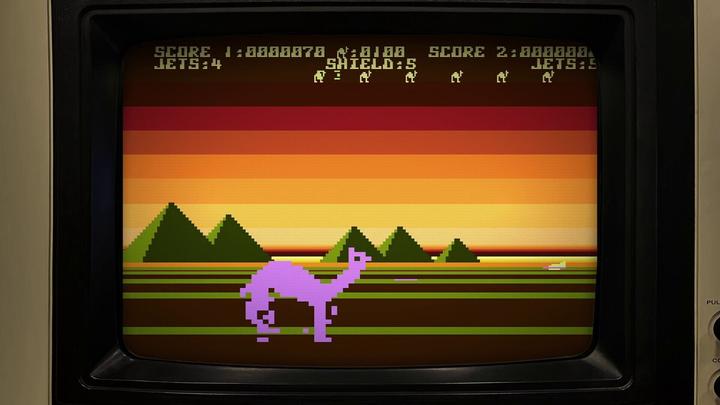 Actual product image Clear River Games Llamasoft The Jeff Minter Story (Switch, DE)