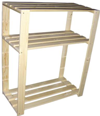 Produktbild DIY-Wood Halbregal (40 x 80 x 95 cm)