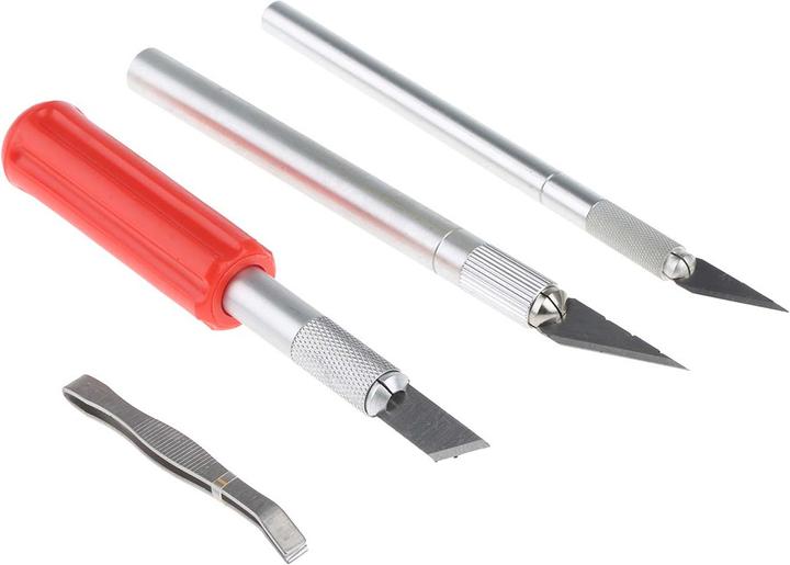 Image du produit RS PRO Set de couteaux de bricolage avec 10 lames (Lame de rechange)