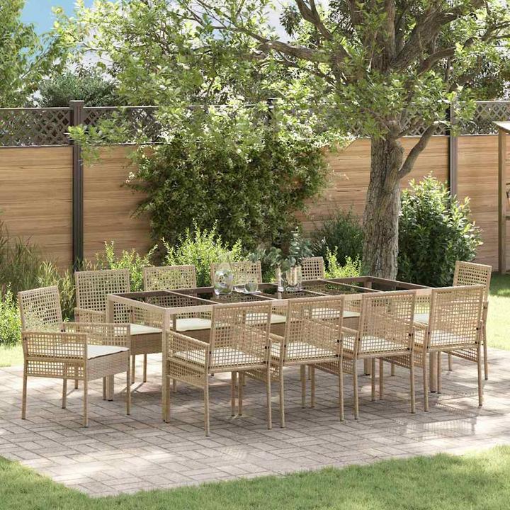 Produktbild vidaXL Garten Essgruppe (100 x 100 x 75 cm)