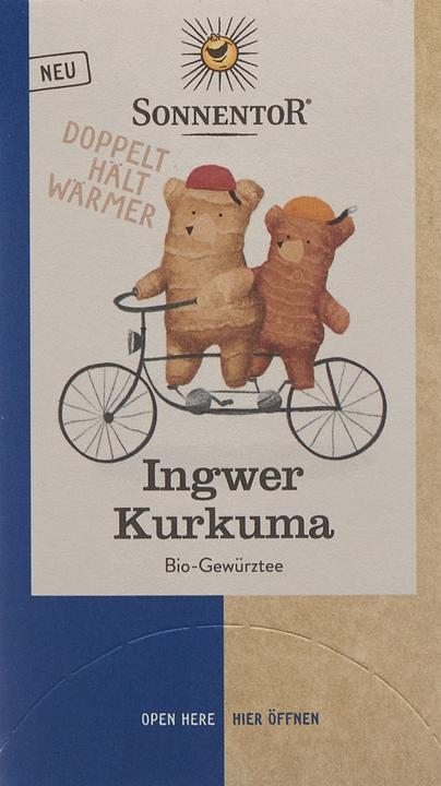 Image du produit Sonnentor Gingembre Curcuma (32.40 g)