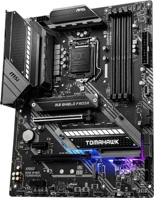 Produktbild MSI MAG B460 TOMAHAWK (LGA 1200, Intel B460, ATX)