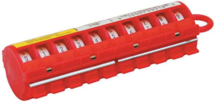 Productafbeelding 3M Kabelmarker dispenser, nummers van 0 tot 9 (5.46 mm)