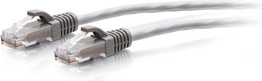 C2G Cavo patch di rete Ethernet sottile Cat6a antigroviglio, non schermato (UTP) da 0,3 m - Grigio (U/UTP, CAT6a, 0.30 m)