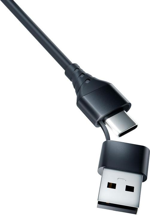 Produktbild 3MK Hyper Cable 3w1 USB-A/USB-C - USB-C/Micro/Lightning 1.5m Czarny/Black Kabel (1.50 m, USB 3.2 Gen 1, 12 W)
