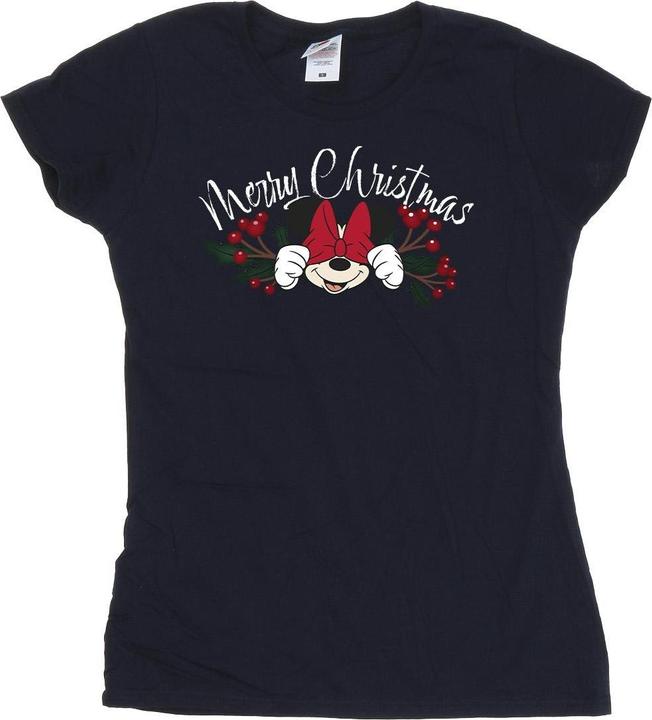 Produktbild Disney Minnie Mouse Christmas Holly TShirt (XL)