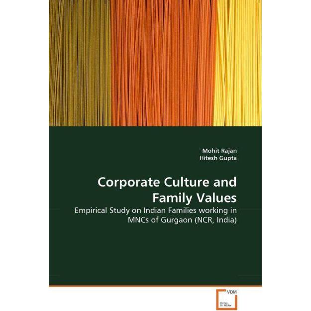 Corporate Culture and Family Values, Fachbücher von Hitesh Gupta, Mohit Rajan