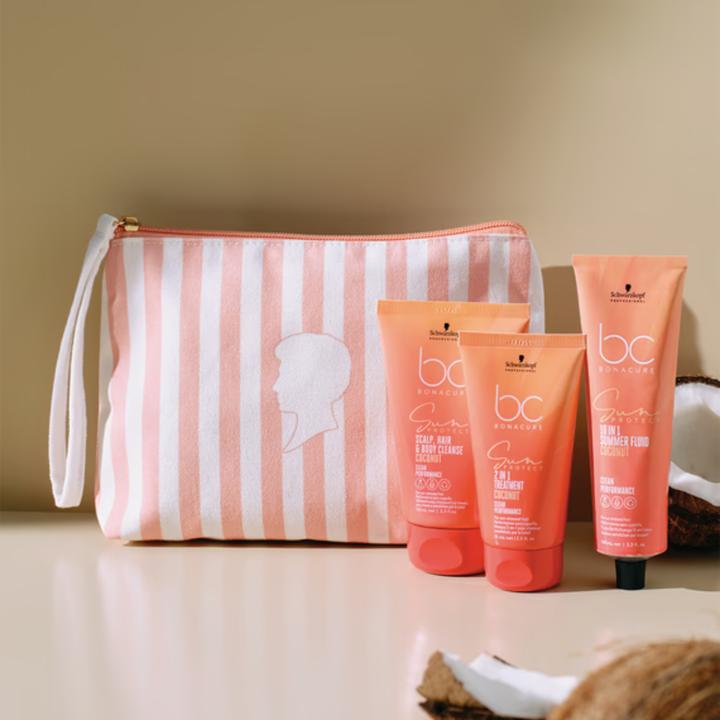 Actual product image Schwarzkopf Professional Bonacure Sun Protect Pouch 2025 (Suntan cream, 275 ml)