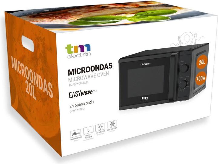 Immagine prodotto TM Electron Microonde Nero 700 W 20 L (20 l)