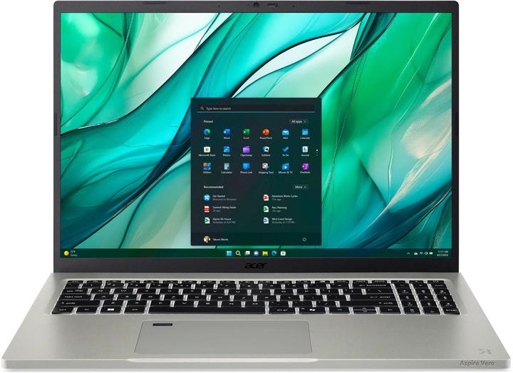 Actual product image Acer Aspire Vero 16 (16", Intel Core Ultra 7 155U, 32 GB, 1000 GB, CH)