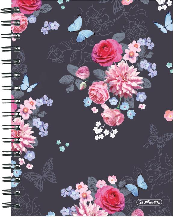 Produktbild Herlitz Ladylike Flowers (A5, Kariert)