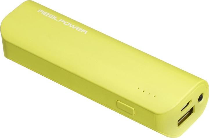 Immagine prodotto RealPower PB2600 (2600 mAh, 18 W, 9.62 Wh)