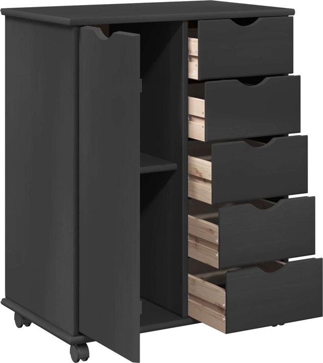 Produktbild vidaXL Rollschrank (63.50 x 39 x 79 cm)