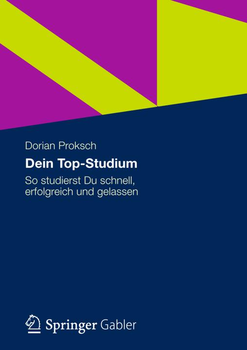 Produktbild Dein Top-Studium (Deutsch, Dorian Proksch, 2012)