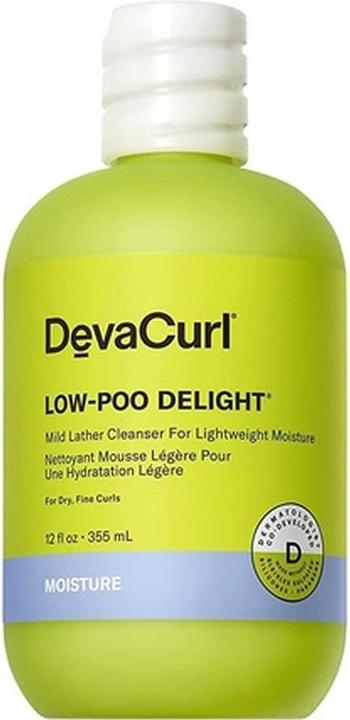 DevaCurl Low-Poo Delight Cleanser für Unisex 12 oz (Flüssiges Shampoo)