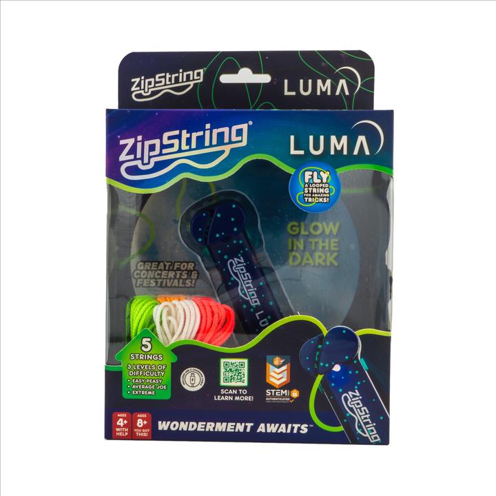 Produktbild Konjac Sponge ZipString - Luma, Glow in the Dark (50246)