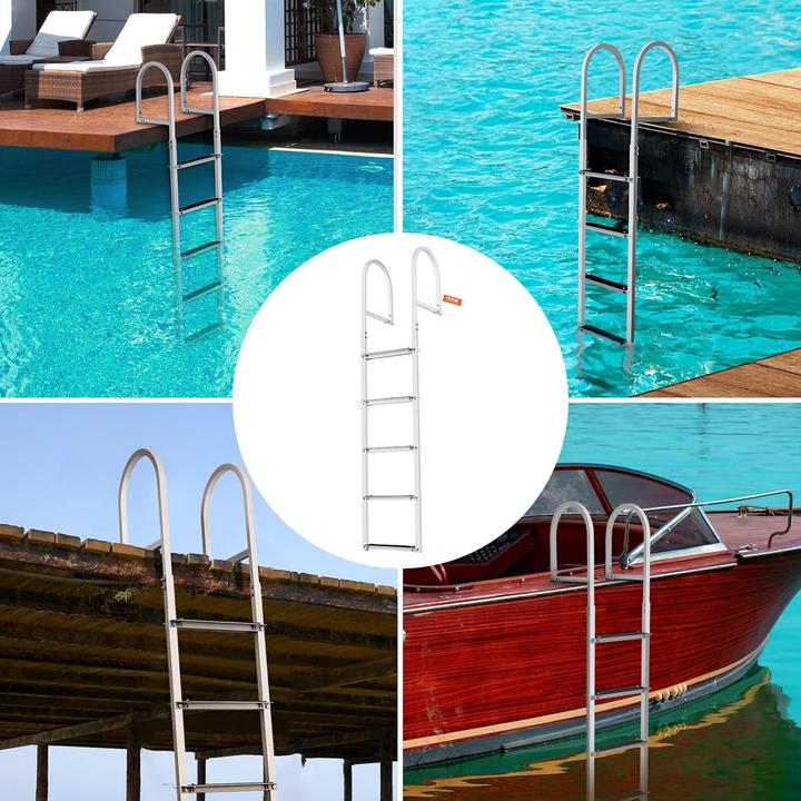 Immagine prodotto Vevor Scaletta per Pontile (Scala singola, 41.20 cm)