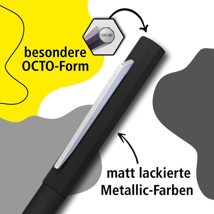 Immagine prodotto Online OCTOPEN - Penna a sfera (Nero, 1x)